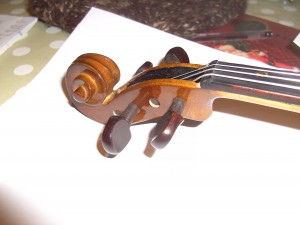 Violin Peg Box